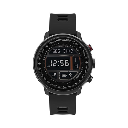 Relógio Mormaii Smart Unissex Preto Smartwatch Mol5aa/8P