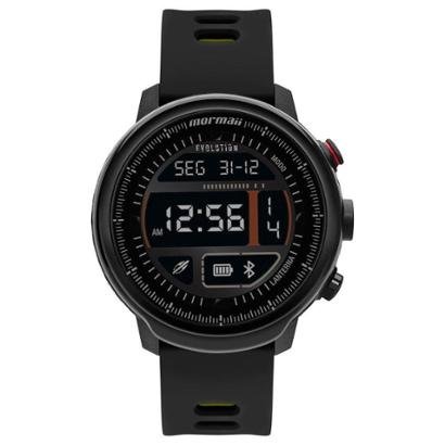 Relógio Mormaii Smartwatch Evolution MOL5AB/8Y 48mm Silicone Masculino