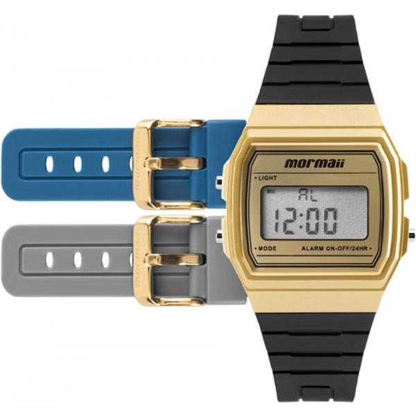 Relogio Mormaii Troca Pulseira Vintage Freestyle Dourado - Mojh02Af/8D