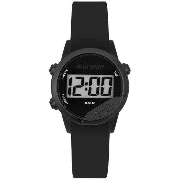 Relógio Mormaii Troca pulseiras Mude Preto Unissex MO4100AA/8P