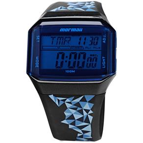 Relógio Mormaii Unissex Esportivo M0945/8P Digital Calendário Cronógrafo Formato 12/24 Horas Resistente à Água 100M.