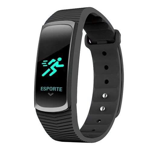 Relógio Mormaii Unissex Fit Gps Preto Smart Mob3aa8p