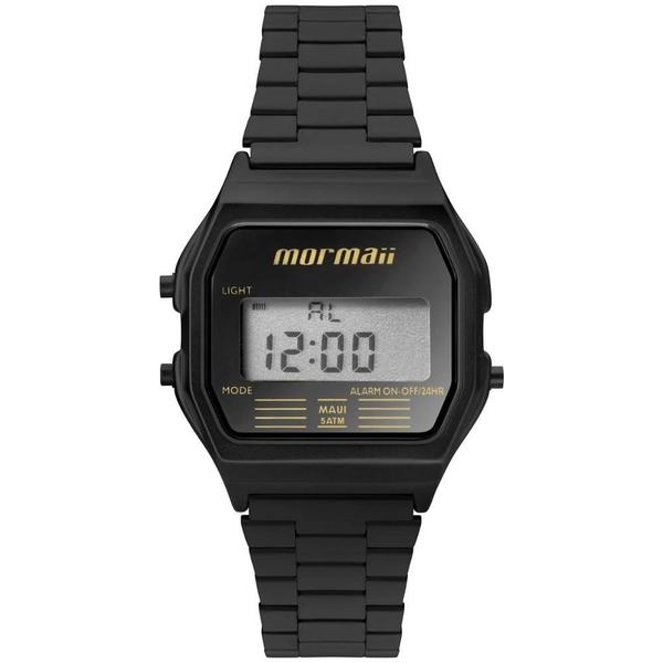 Relógio Mormaii Unissex Maui Vintage Preto MOJH02AJ/4P
