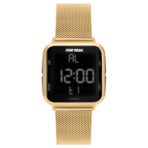 Relógio MormaiiSquare Dourado MO6600AH8D