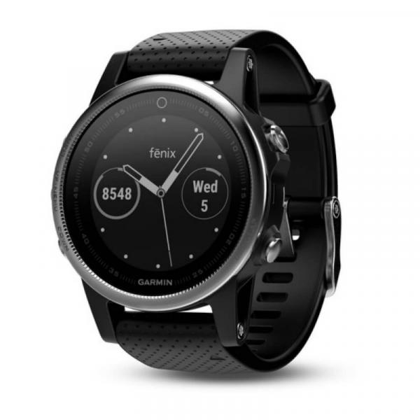 Relógio Multiesportivo Garmin Fenix 5S Preto com Monitor Cardíaco no Pulso