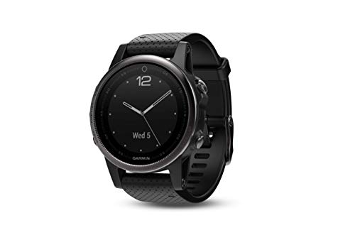 Relógio Multiesportivo Garmin Fenix 5S Preto com Monitor Cardíaco no Pulso