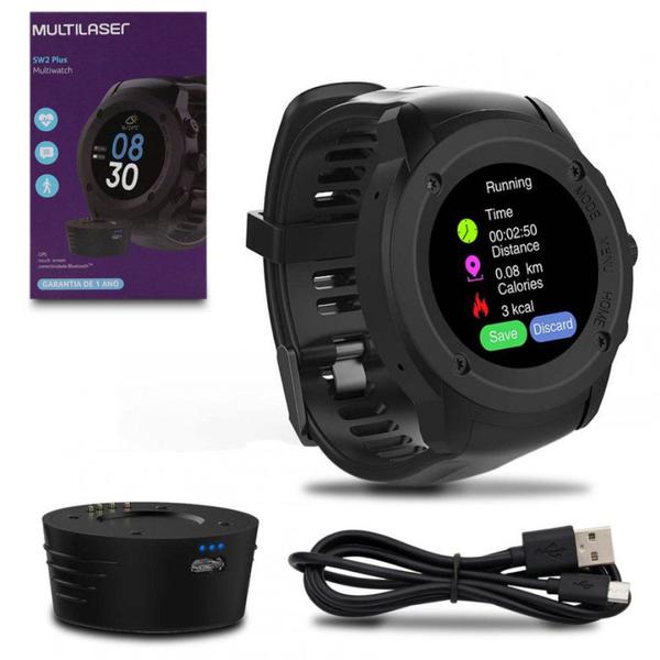 Relógio Multiwatch Plus Sw2 Bluetooth Multilaser P9080