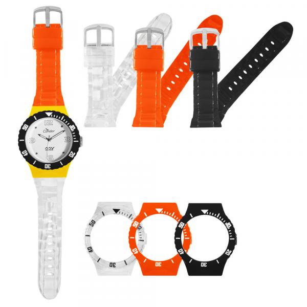 Relógio My Watch Kit de Pulseiras Masculino - Condor New - Dumont - Outros