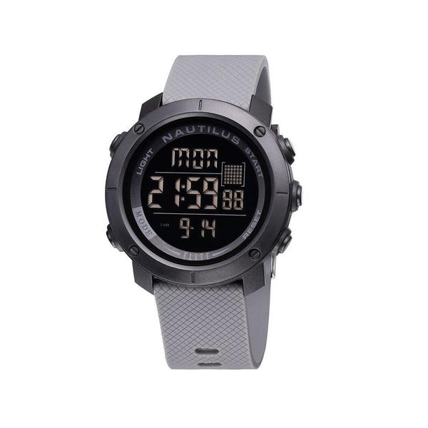 Relógio Nautilus Digital Masculino Pulseira Silicone N001C