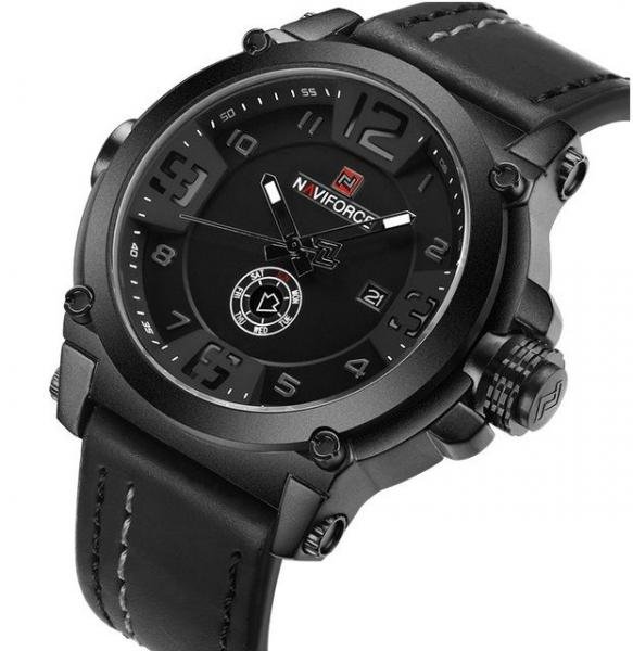 Relógio NaviForce Modelo 9099 Pulseira de Couro