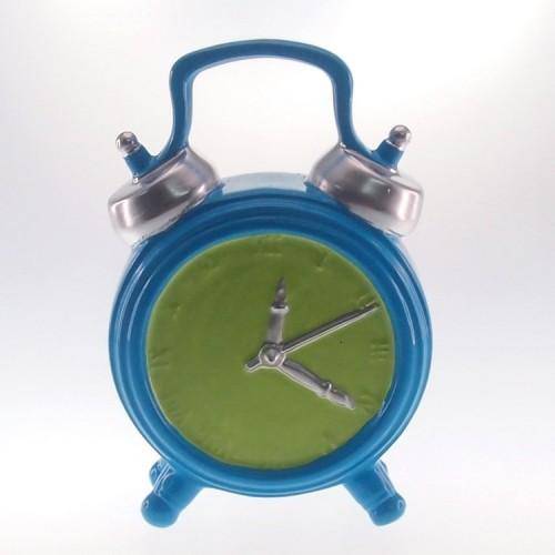 Relógio Neon Verde - Azul