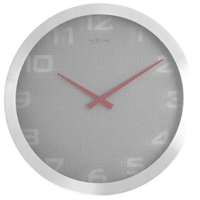 Relógio Nextime Dots 35 Cm - Branco