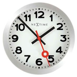 Relógio Nextime Number 30 Cm - Branco