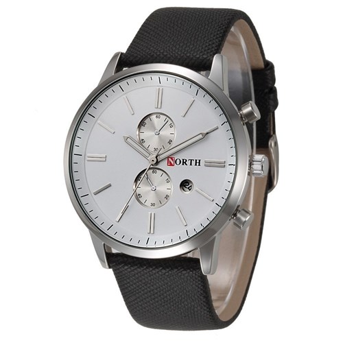 Relógio North Luxury (Branco)