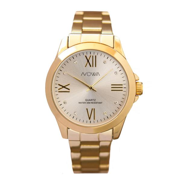 Relógio Nowa Feminino Dourado NW1017K