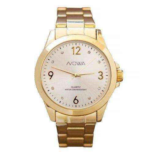 Relógio Nowa Feminino Nw1016k Dourado