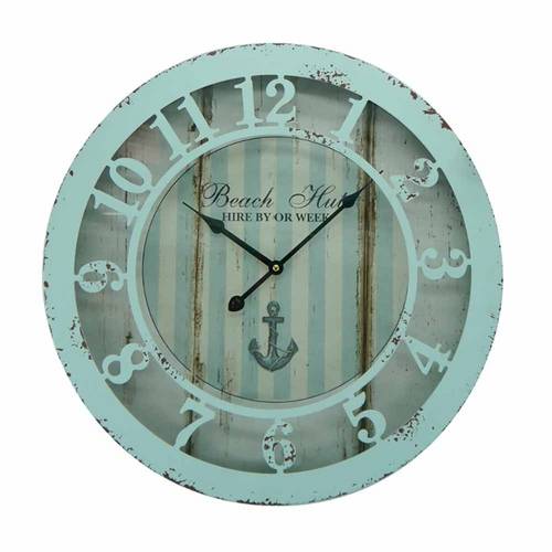 Relógio Old Navy Metal Azul Ø 50cm