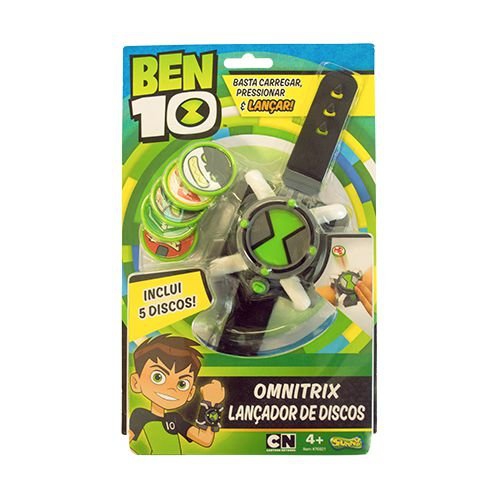 Relógio Omnitrix do Ben 10 Lançador de Discos Sunny 1759