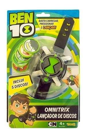 Relógio Omnitrix do Ben 10 Lançador de Discos Sunny 1759