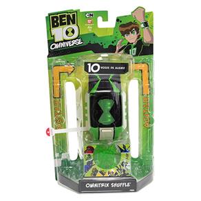 Relógio Omnitrix Shuffle Ben 10 Omniverse Som e Luz Sunny REF. 778