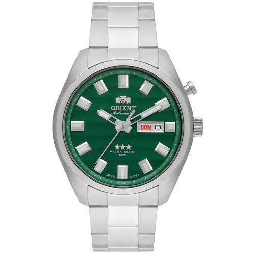 Relógio Orient Automático Aço Verde Masculino 469ss076 E1sx