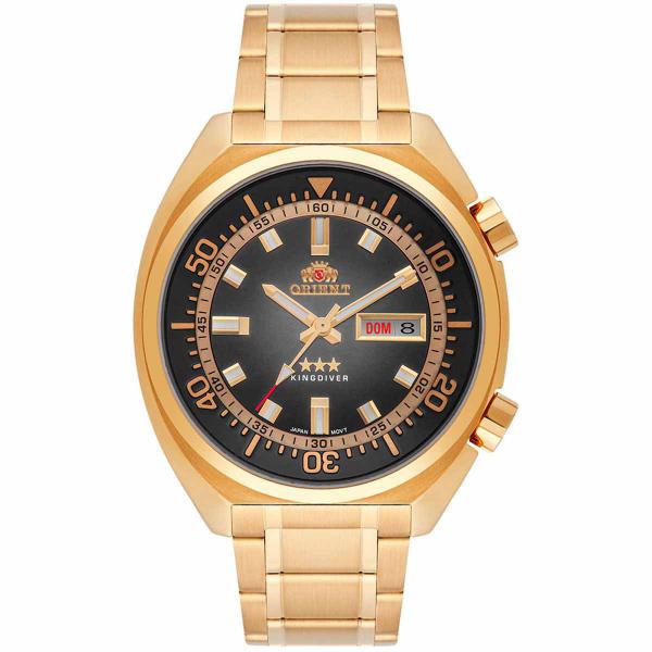 Relógio Orient Automático Dourado Masculino F49GG001 P1KX