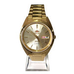 Relogio Orient Automatico Dourado Masculino FAB00004C9