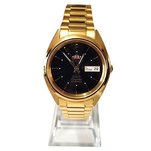 Relogio Orient Automatico Dourado Masculino Fab00002b9