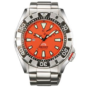 Relógio Orient Automático M-Force Orange 200m Safira Masculino Analógico SEL03002M0 O1SX