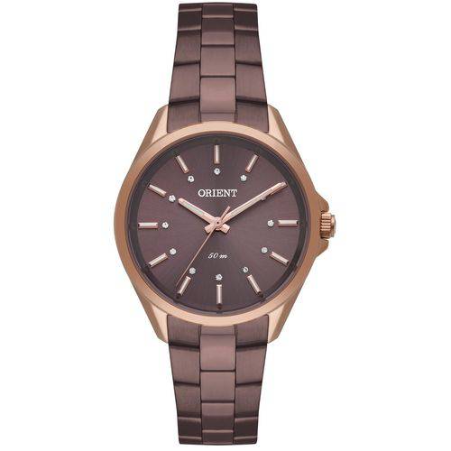 Relógio Orient Chocolate Feminino Ftss0068 N1nx