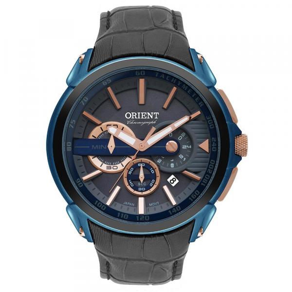 Relógio Orient Cronógrafo Azul Masculino Mtscc028 G1gx