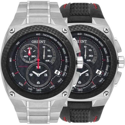 Relógio Orient Cronógrafo Speedtech Analógico Masculino Troca Pulseiras MTFTC002 P1SX