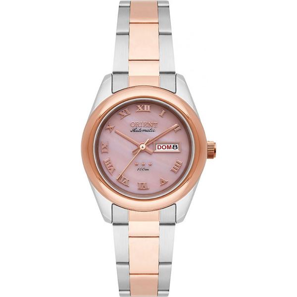 Relógio Orient Feminino 559tr009 R3sr Bicolor Automático