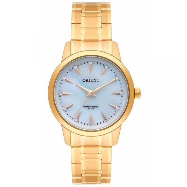 Relógio Orient Feminino com Visor Branco - Fgss0100-B1kx