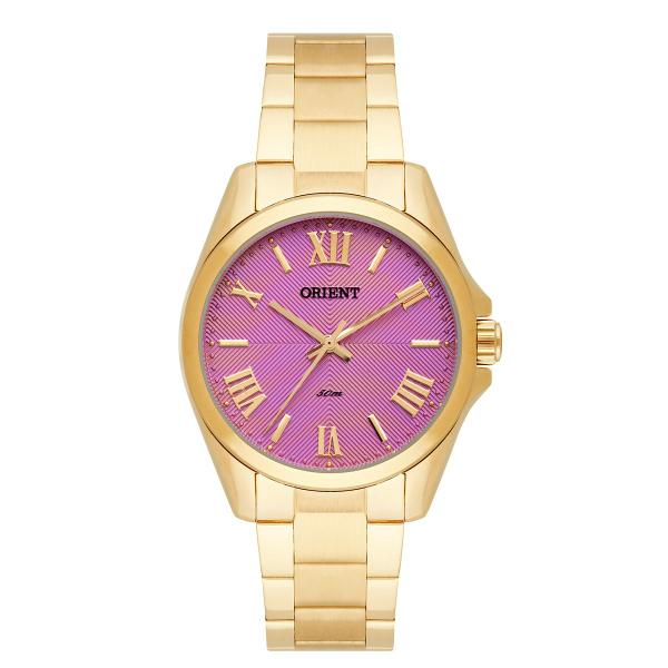 Relogio Orient Feminino Dourado Fgss0079 R3kx