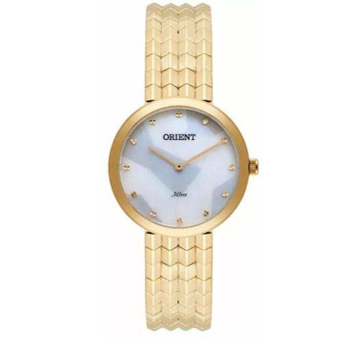 Relógio Orient Feminino Dourado Fgss0091 B1kx