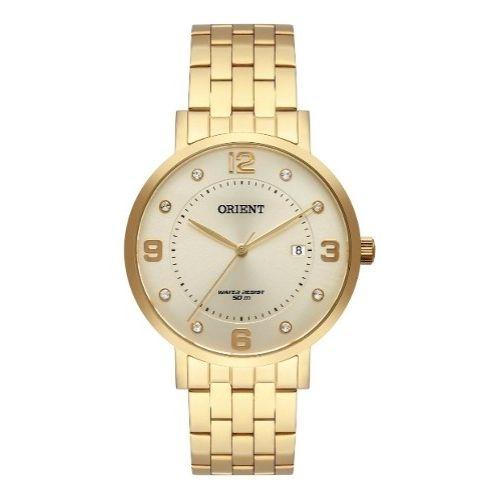 Relogio Orient Feminino Dourado Original Fgss1165 C2kx