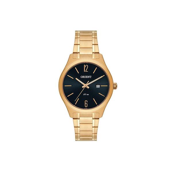 Relogio Orient Feminino Dourado Pequeno inox FGSS1177 G2KX