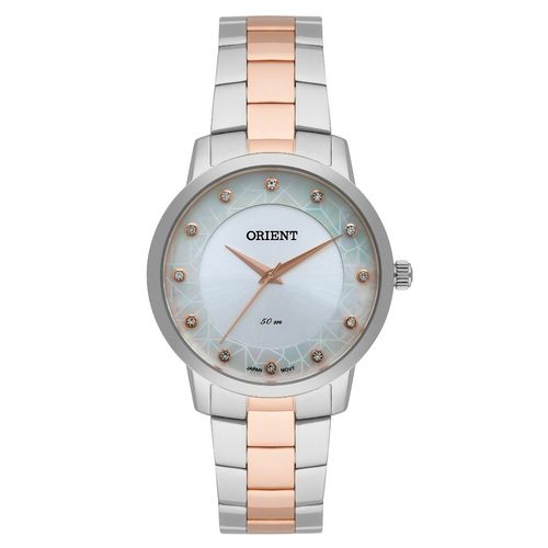 Relógio Orient Feminino Eternal Cristais Swarovski Analógico FTSS0065 S1SR