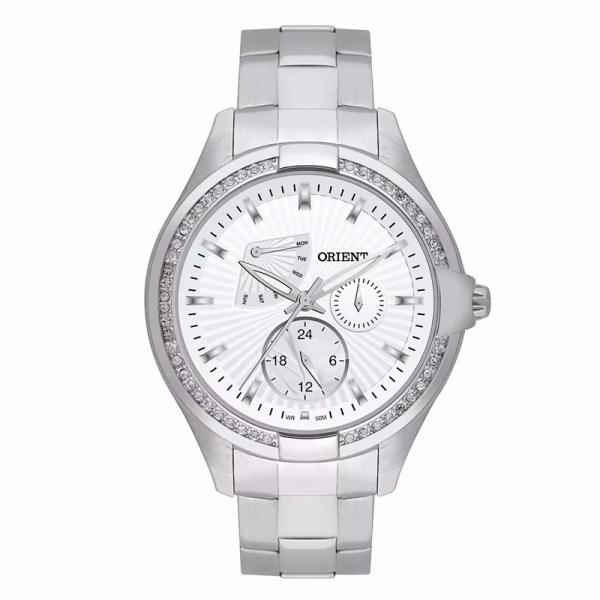 Relógio Orient Feminino Fbssm026 S1sx com Cristais Swarovski