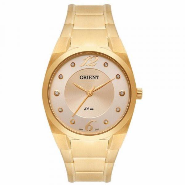 Relógio Orient Feminino Fgss0075 C2kx Dourado Original