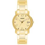 Relógio Orient Feminino Fgss1017 C2kx Amarelo/dourado