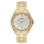 Relógio Orient Feminino Fgssm060 S2kx Dourado Multifunção