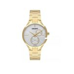 Relógio Orient Feminino Fgssm066 S1kx Multifunção Dourado