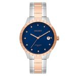 Relogio Orient Feminino Ftss1116 D1sr Misto Azul Rose