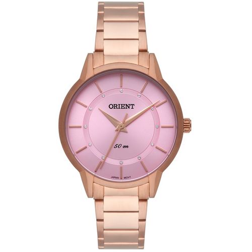 Relógio Orient Feminino Mostrador Rosa Frss0042 R1rx