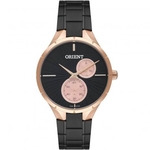 Relogio Orient Feminino Multifincional FTSSM045 P1PX Preto com Rose