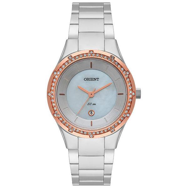 Relógio Orient Feminino Prata e Rose - FTSS1132 B1SX