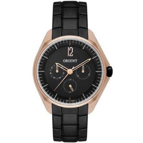 Relógio Orient Feminino Preto /Rosê Ftssm038 P2px