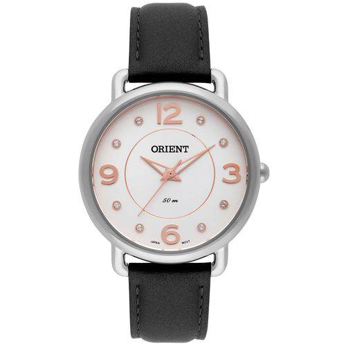 Relógio Orient Feminino Pulseira Preta Fbsc0009 S2px